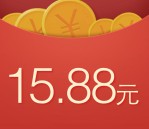 手机QQ新年开运送15.88元理财通红包 定期一月可提现